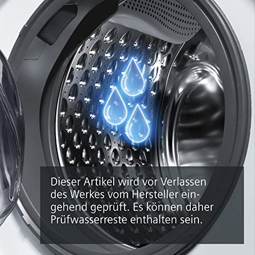 Siemens iQ100 WM14B222 Waschmaschine / 6,00 kg / A+++ / 153 kWh / 1.400 U/min / Schnellwaschprogramm / 15-Minuten Waschprogramm / Hygiene Programm - 6